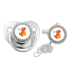 Little Dino Logo Pacifier