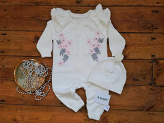 Baby Floral Embroidered Romper