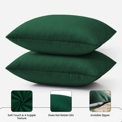 Velvet Cushion Covers Green (Crown 1)