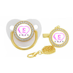 Personalized Celestial Crest Names Pacifier