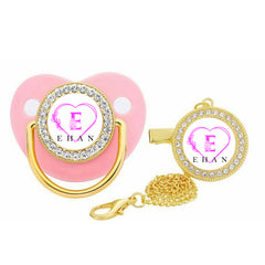 Personalized Celestial Crest Names Pacifier