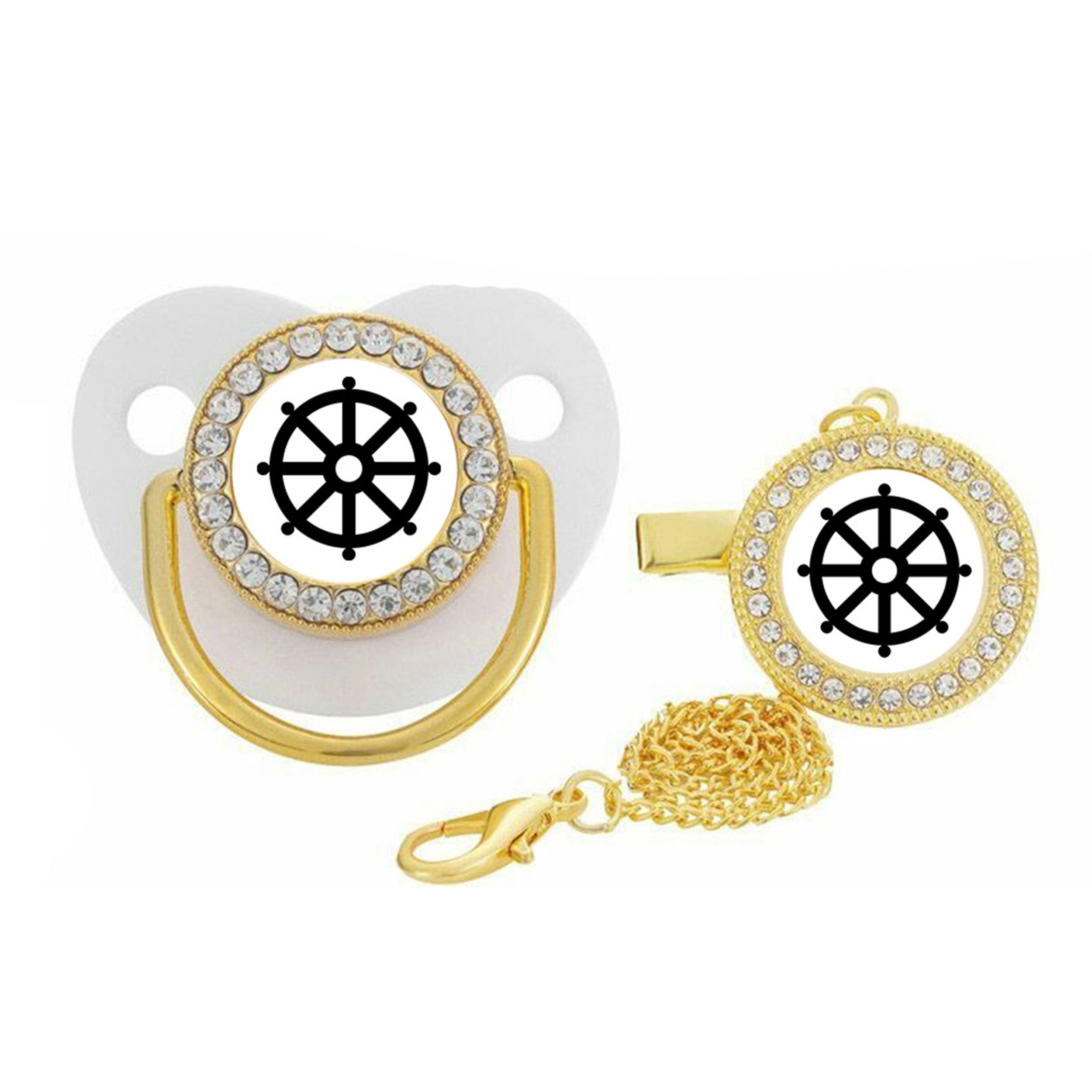 Buddhism Logo Pacifier