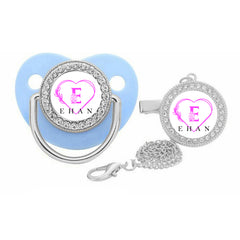 Personalized Celestial Crest Names Pacifier