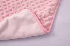 Baby Girls Bubble Blanket With Crown