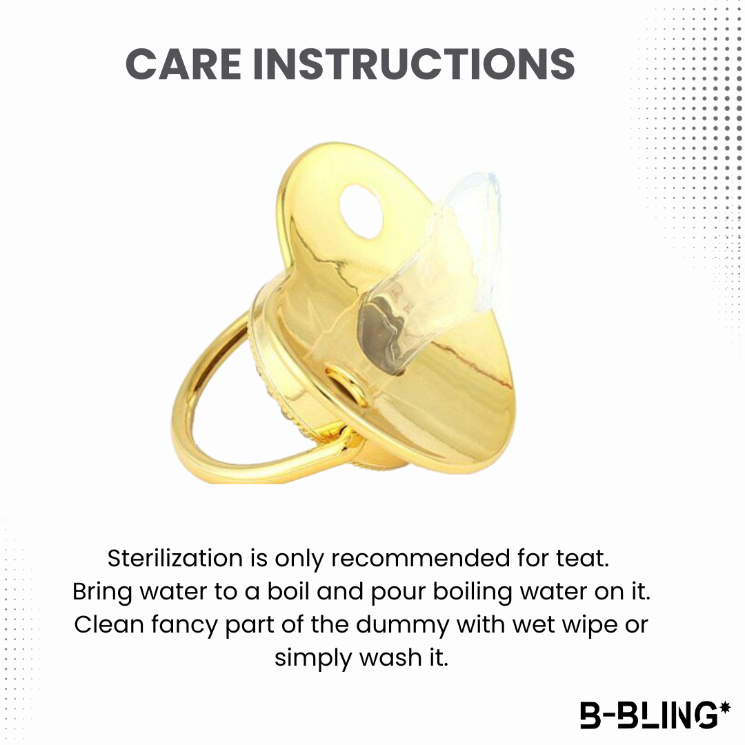 Yellow on Golden Pacifier