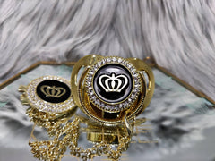Black On Golden Pacifier