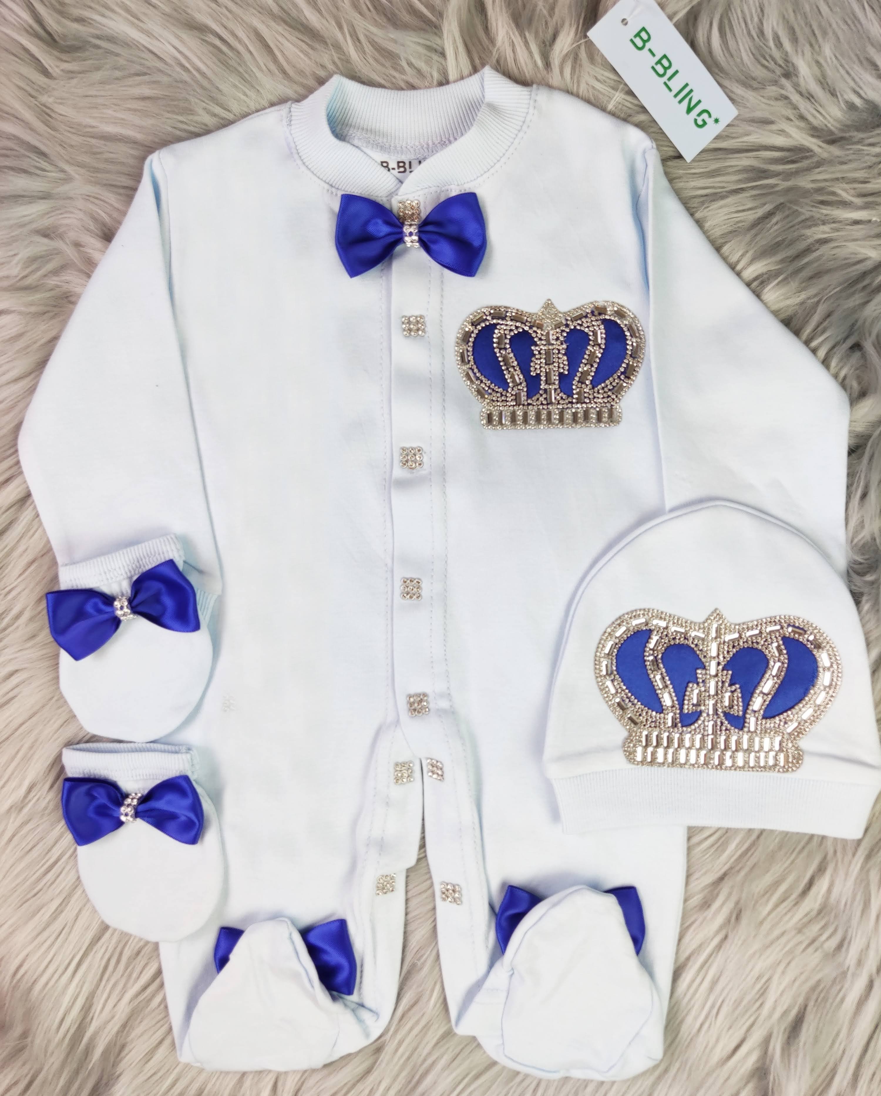 Royal Blue on Blue