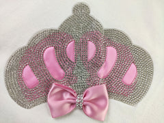 Pink On White Blanket Set