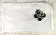 Black On White Blanket