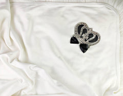Black On White Blanket