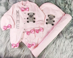 Pink on Pink Blanket Set