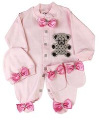 Pink on Pink Blanket Set
