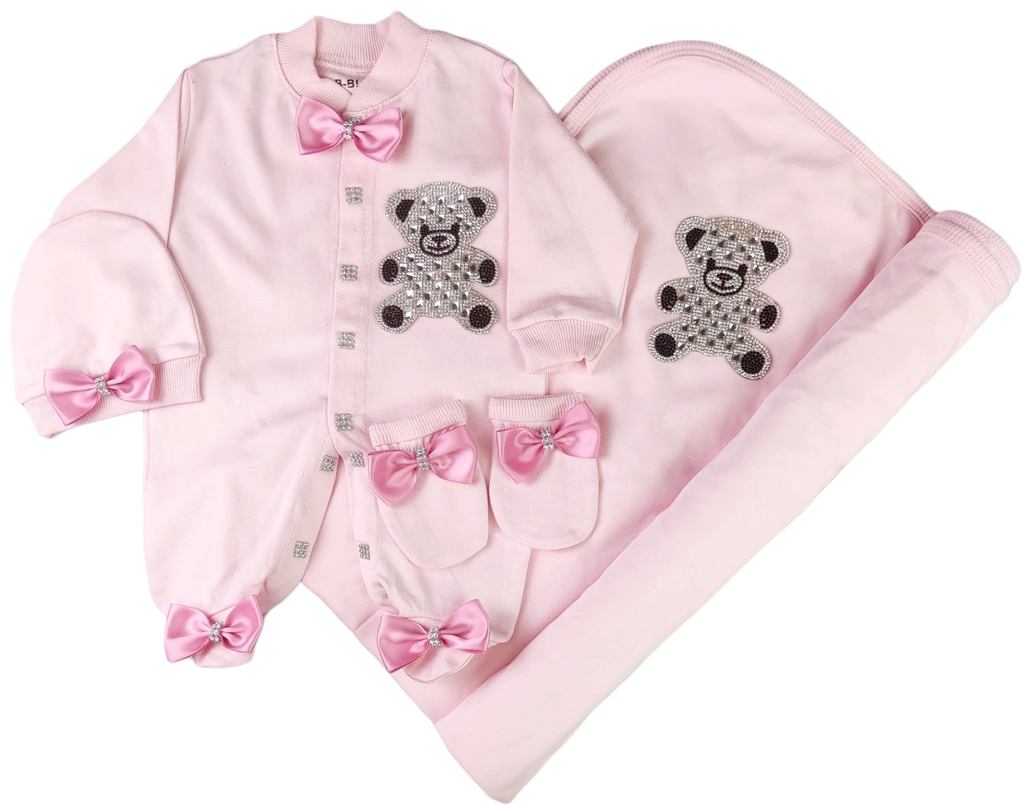 Pink on Pink Blanket Set