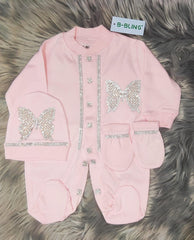 Pink Butterfly Set