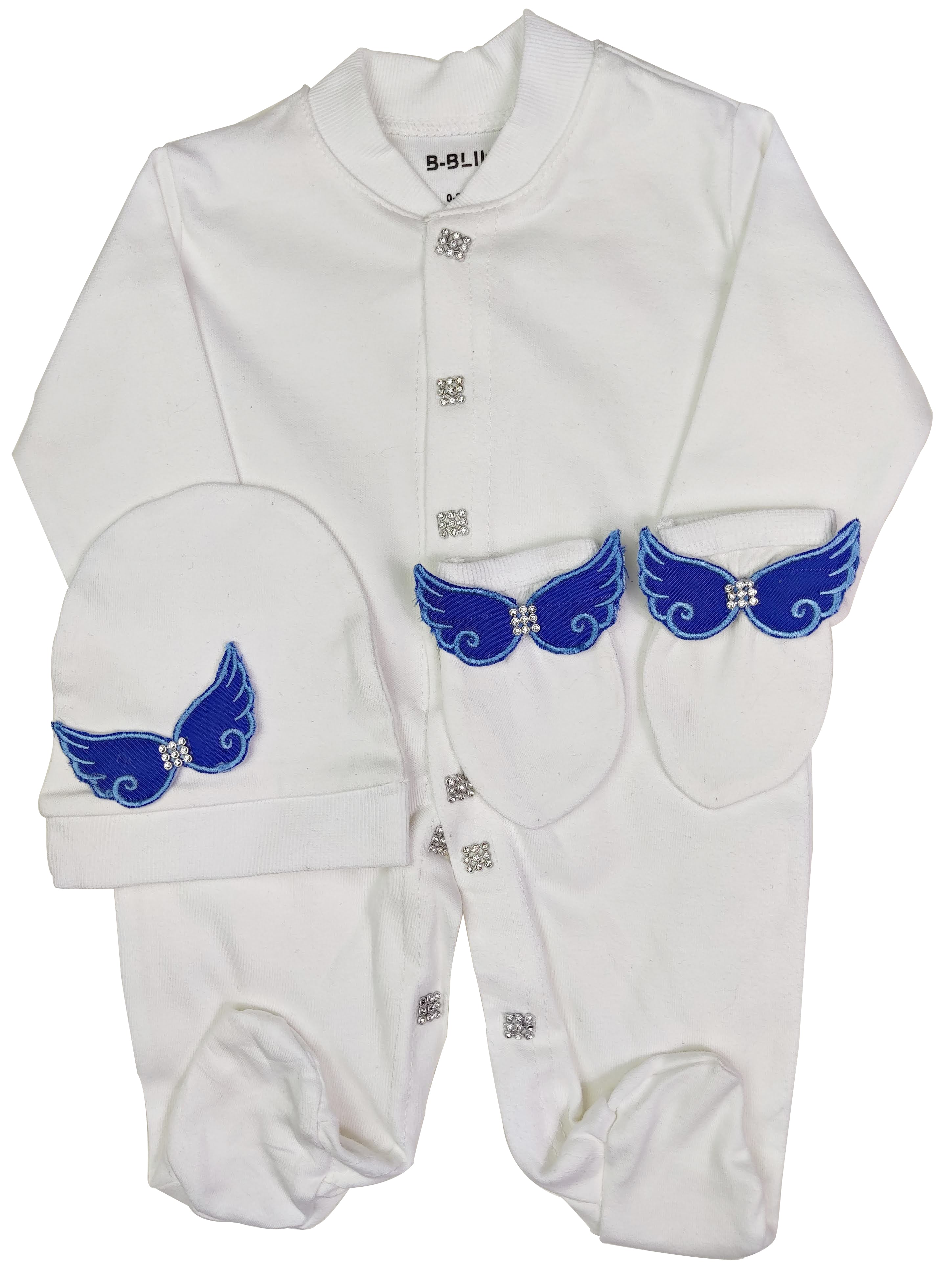 Royal Blue On White