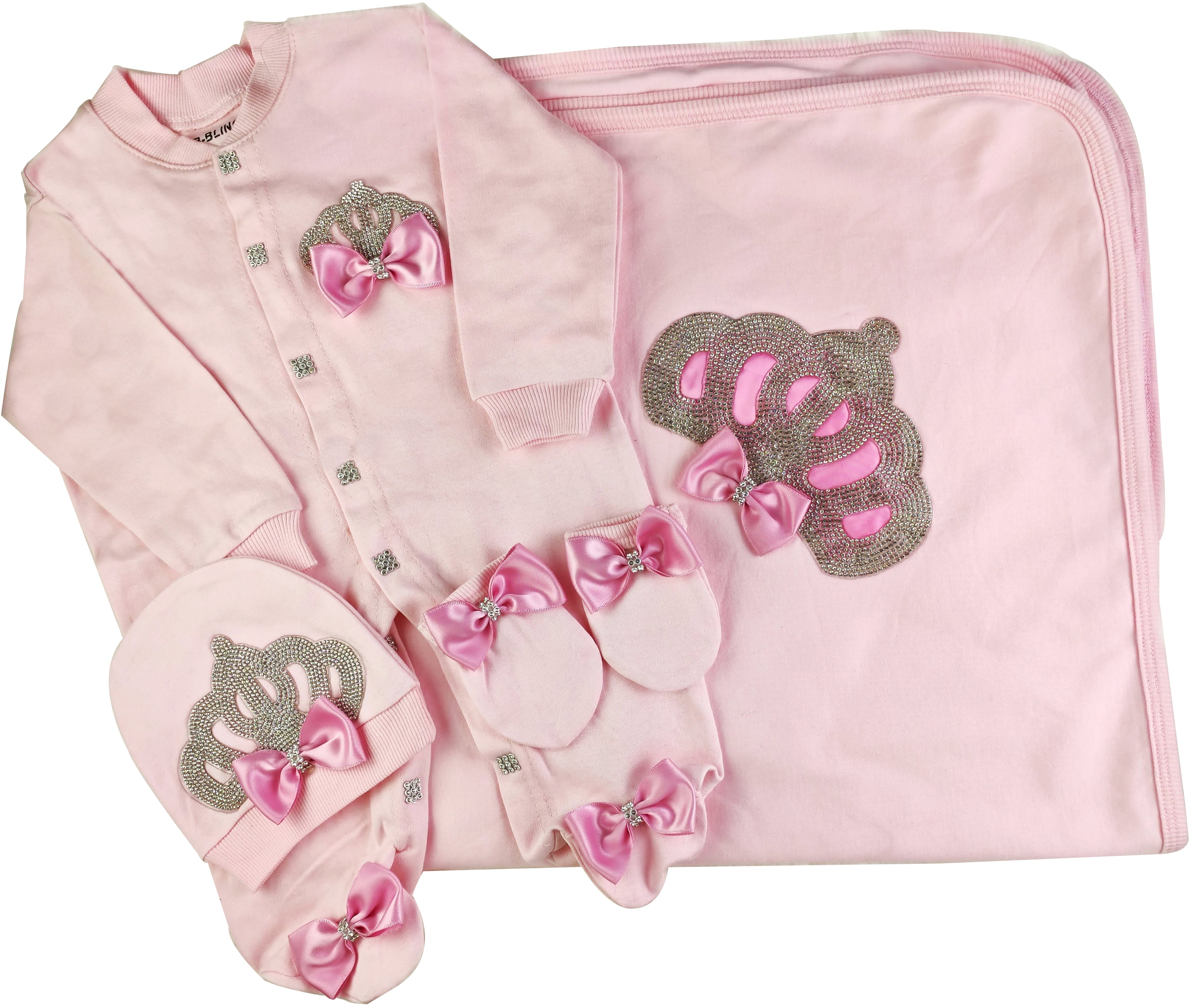 Pink On Pink Blanket Set