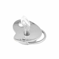 Silver On Silver Pacifier