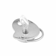 Blue On Silver Pacifier