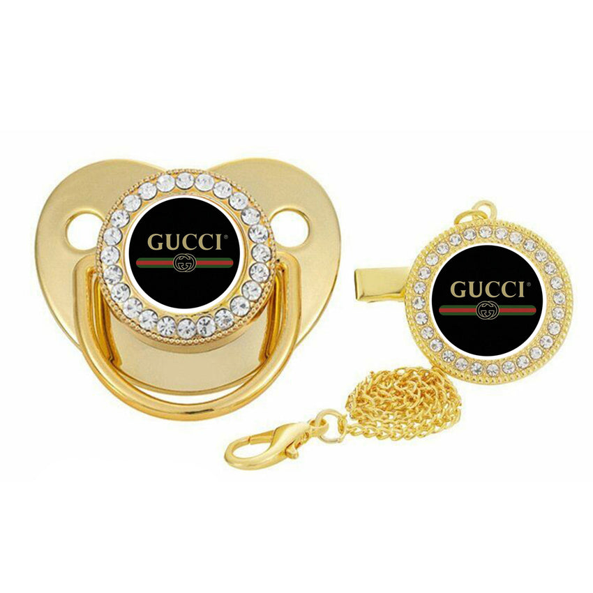 gucci Logo 2 Pacifier