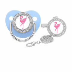 Flamingo Logo Pacifier