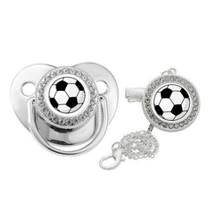 Football Logo Pacifier