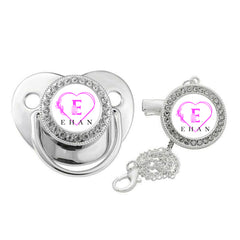 Personalized Celestial Crest Names Pacifier