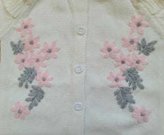 Baby Floral Embroidered Romper