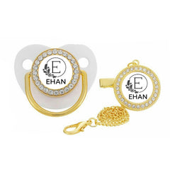 Personalized Minimal Charm Names Pacifier