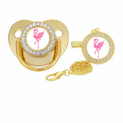 Flamingo Logo Pacifier