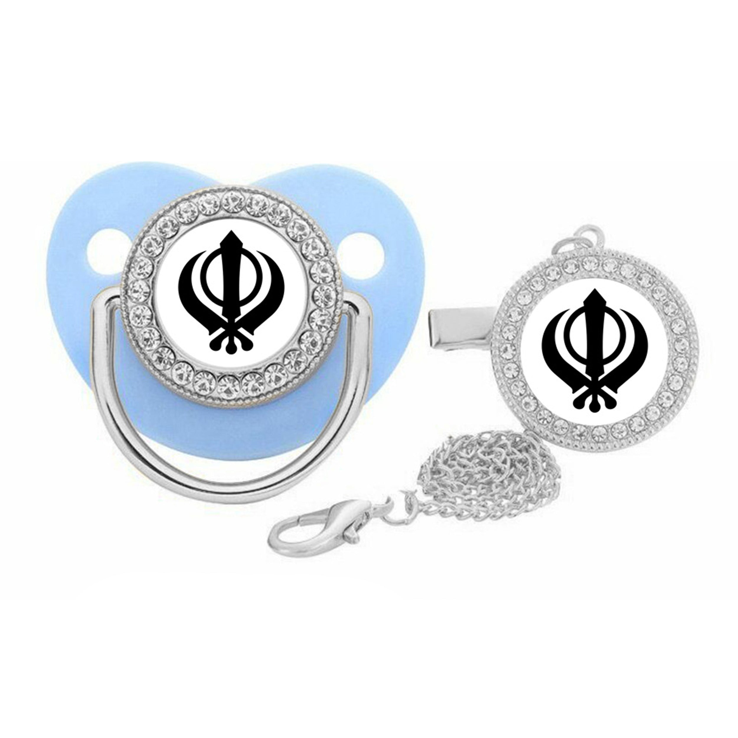 Sikhism Logo Pacifier