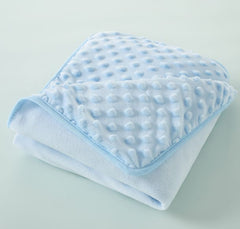 Baby Boy Bubble Blanket With Crown