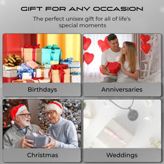 Personalized Silver Round Pendant for Men & Women