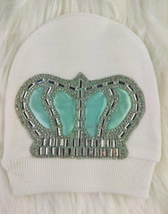 Mint Green On White (Prince Crown)