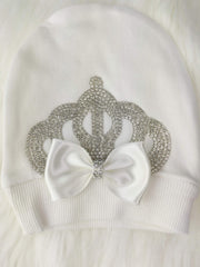 White On White Blanket Set ( Queen Crown )