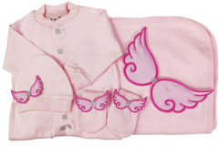 Pink On Pink Blanket Set