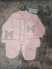 Pink Butterfly Set
