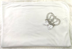 White On White Blanket (Prince Crown)